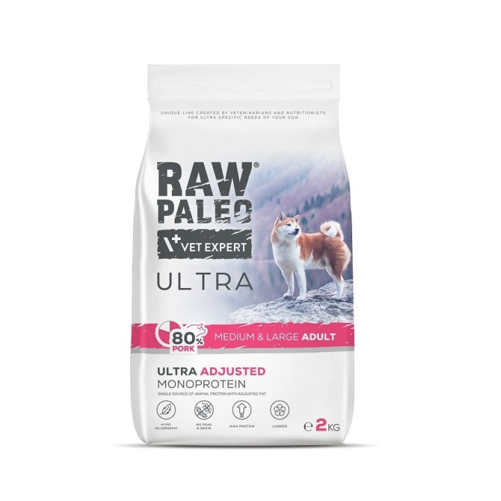 RAW PALEO Ultra Pork Medium Large Adult Schwein 60g