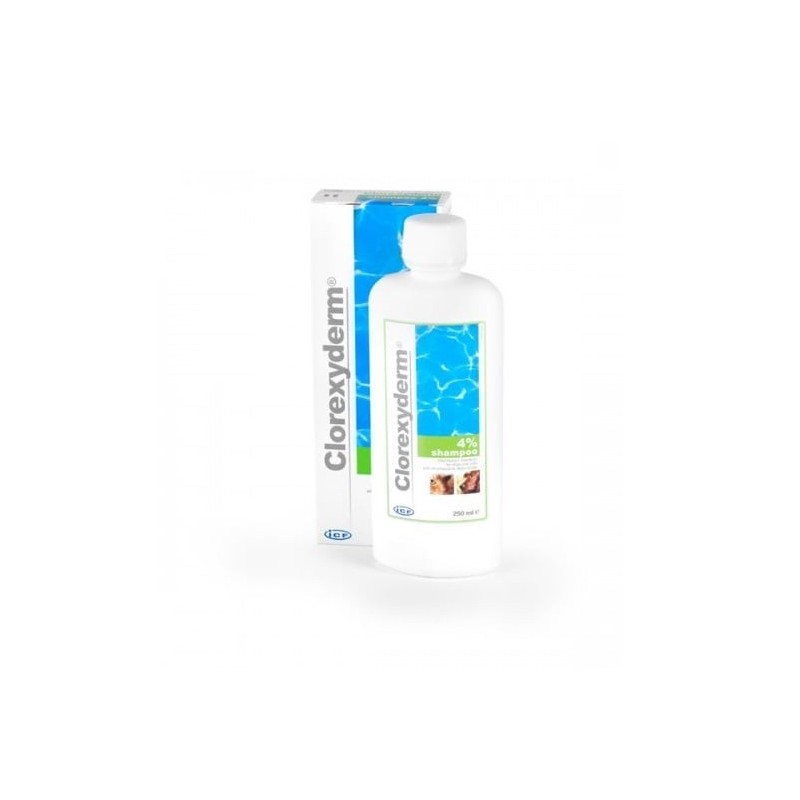 GEULINICX Clorexyderm 4% 250ml konzentriertes Shampoo für Hunde und Katzen