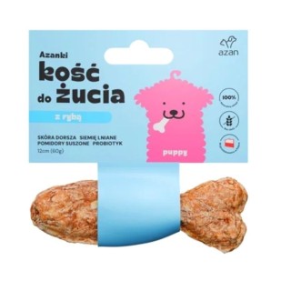 AZANKI Puppy Kabeljau Fischgräte 12cm