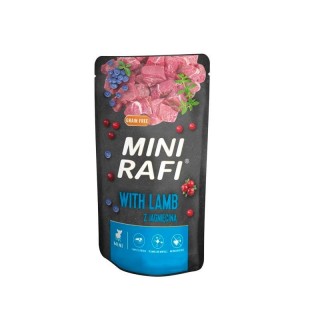 RAFI Mini Nassfutter mit Lammfleisch für kleine Rassen 150 g