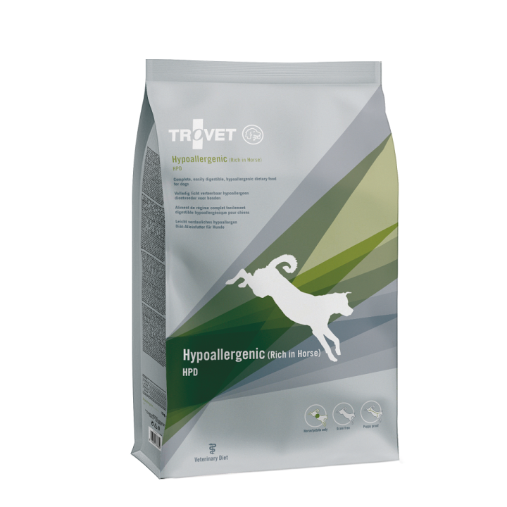 TROVET Hypoallergenic Horse HPD für Hunde mit Pferdefleisch 10 kg