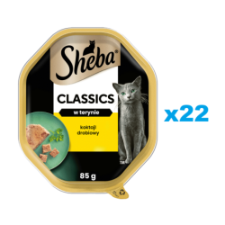 SHEBA Classics Geflügel Cocktail 22x85g