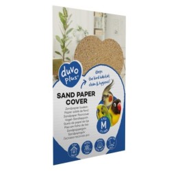 Sandpapier für den Hintergrund eines Vogelkäfigs Duvoplus (x8)