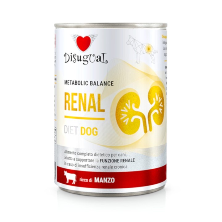 Disugual Metabolic Balance Renal Dog 6 x 400 g - Rind