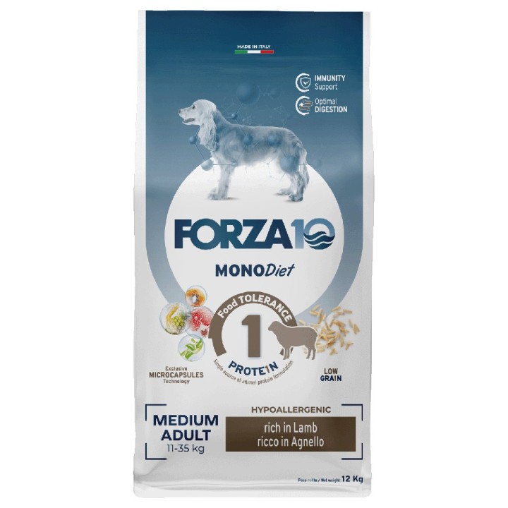 Forza 10 Medium Diet mit Lamm - 12 kg