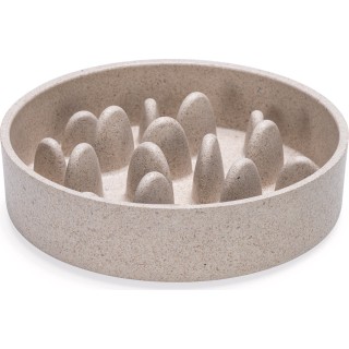 Designed by Lotte Bamb Antischlingnapf Katze Pom - Beige