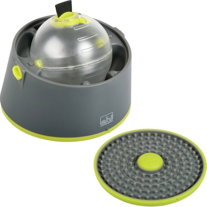ebi Twist & Lick Ball Multifunktionsball - grau