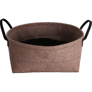 D&D HOME Monique Korb aus Filz - braun