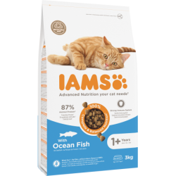 IAMS for Vitality mit Meeresfischen für ausgewachsene Katzen 3 kg