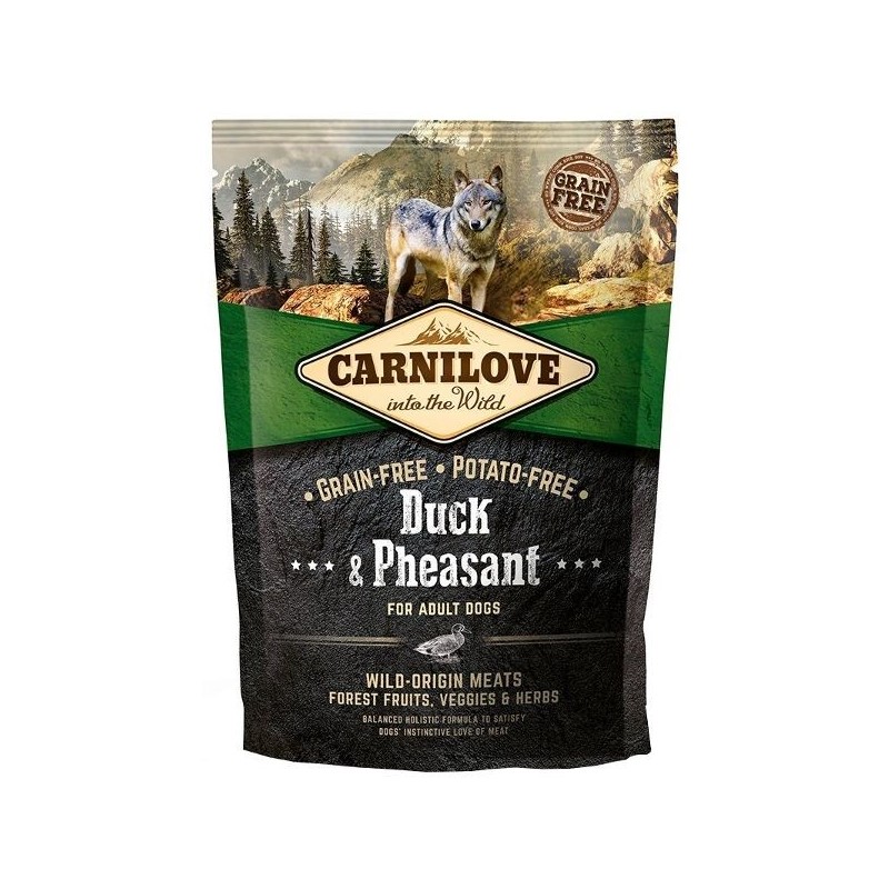 CARNILOVE Adult Duck &amp, Pheasant 1,5 kg