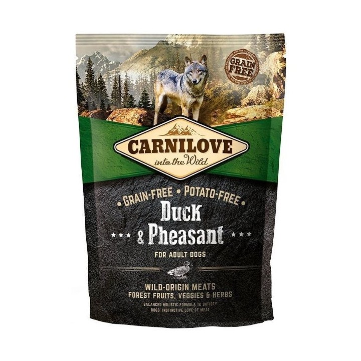CARNILOVE Adult Duck &amp, Pheasant 1,5 kg