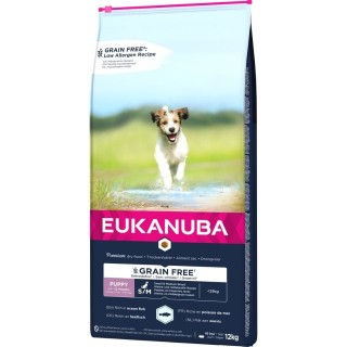 EUKANUBA Grain Free Small&amp,Medium Welpenfutter 12 kg