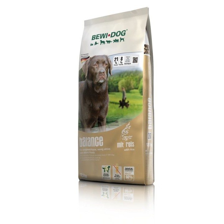 BEWI DOG Balance 12,5 kg Alleinfuttermittel für ältere und wenig aktive Hunde