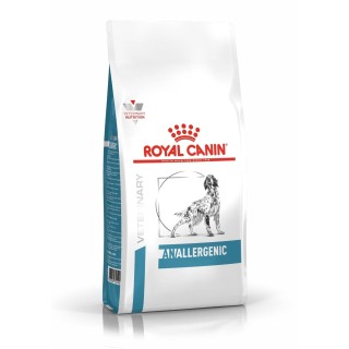 ROYAL CANIN Dog Anallergenic 3 kg Trockenfutter für ausgewachsene Hunde mit Futtermittelallergie mit dermatologischen und/ode
