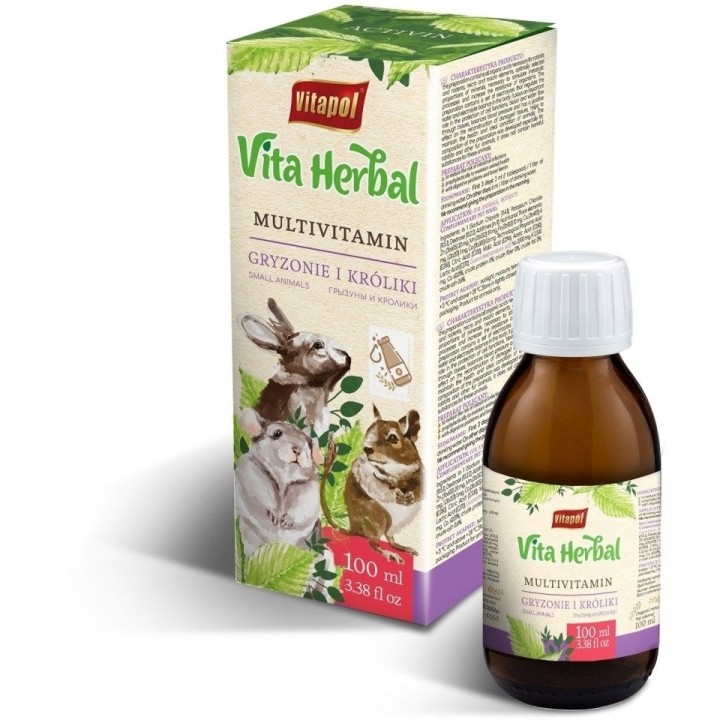 VITAPOL Für Nager und Kaninchen Multivitamin 100ml