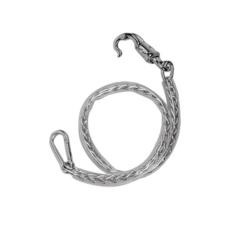 Mit transparentem Kunststoff ummantelte Longe für Pferde Norton