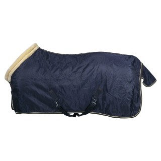 Luxuriöse Stalldecke für Pferde mit Kragen Horka 200 g