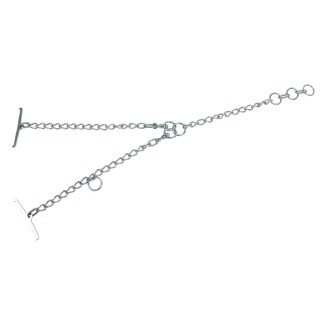 Tiroler Einzelkette verzinkt Karabinerhaken Kerbl