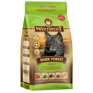 WOLFSBLUT Hundetrockenfutter Dark Forest Wildfleisch & Süßkartoffel - 500 g