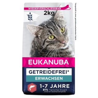 Eukanuba Adult Grain Free Reich an Lachs - 2 kg