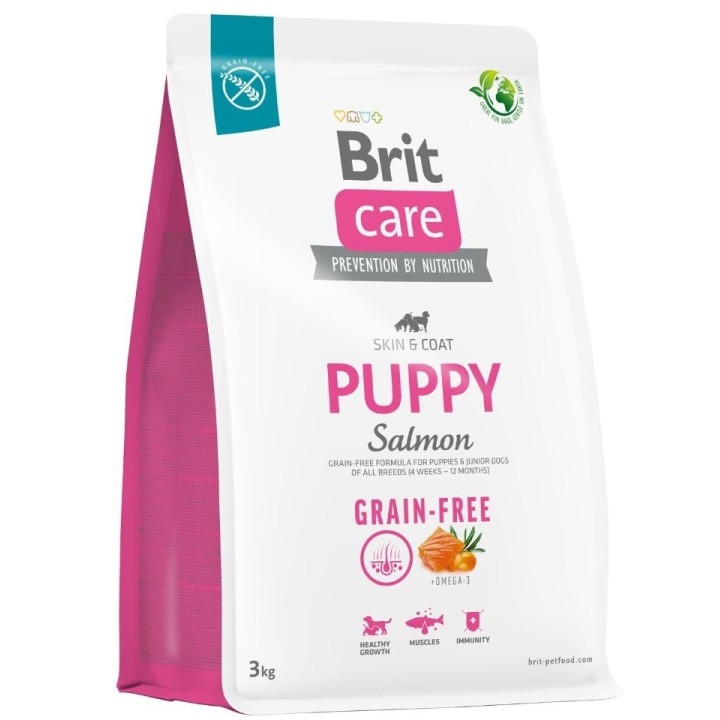 BRIT Care Grain-free Puppy Trockenfutter mit Lachs 3 kg