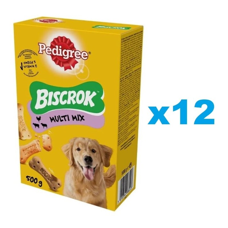 PEDIGREE Multi Mix Biscrok 12x500 g