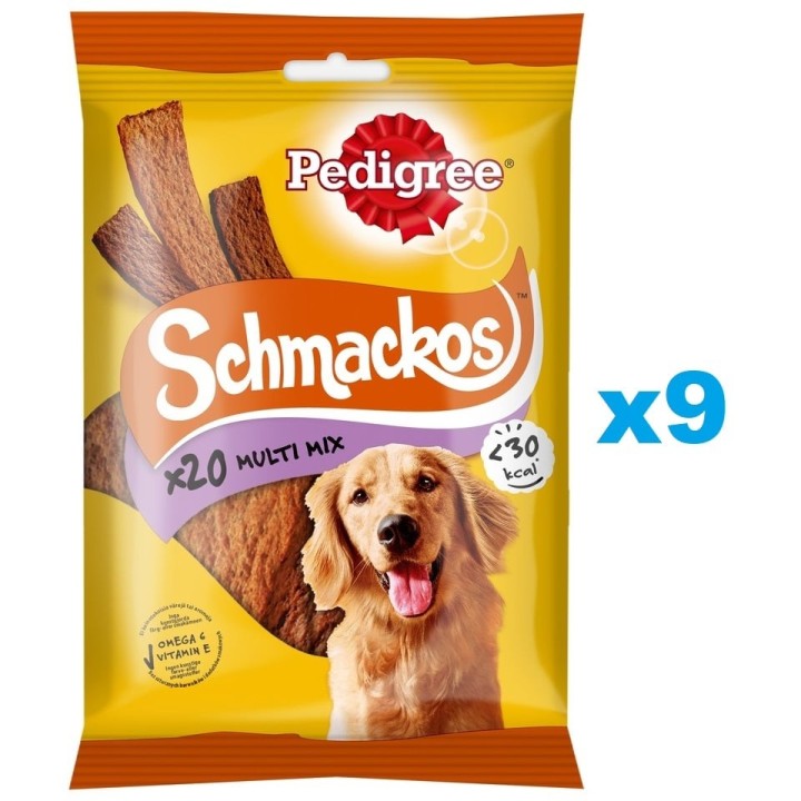 PEDIGREE Schmackos Multi Mix 9x144g