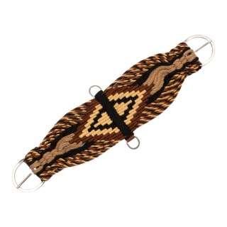 Mohair-Sattelgurt mit Lederverstärkung Pool’s