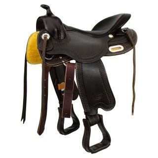Ledersattel für Pferde Freemax Arabian