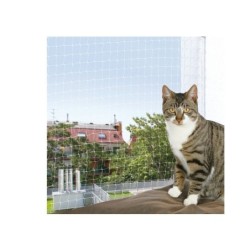 TRIXIE Katzen - Schutznetz 8x3 m transparent