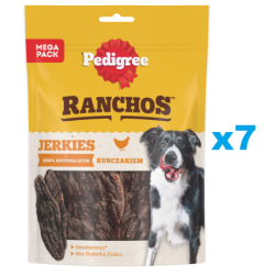 PEDIGREE Ranchos Jerkies mit Huhn 7 x 180g