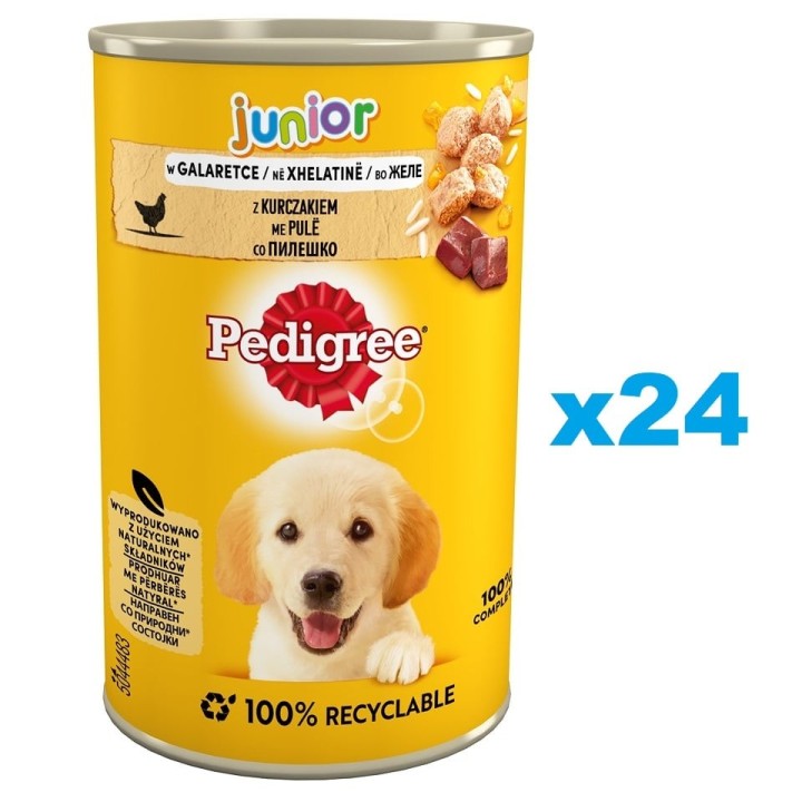 PEDIGREE mit Huhn in Gelee 24 x 400 g