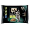 SHEBA Kitten 5x4x85g Nassfutter mit Lachs und Huhn für Kätzchen
