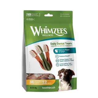 WHIMZEES Hunde-Kauzahnbürste M 12 Stück