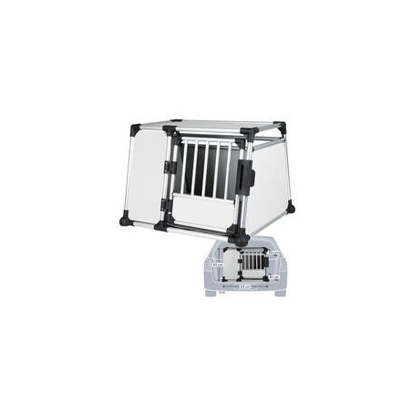 Trixie - Transportbox aus Aluminium, beidseitig abgeschrägt [B93 cm / H64 cm / T81 cm / T oben 50 cm]