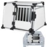 Trixie - Transportbox aus Aluminium, beidseitig abgeschrägt [B93 cm / H64 cm / T81 cm / T oben 50 cm]
