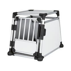 Trixie - Transportkäfig Aluminium [B 55 cm / H 62 cm / T 78 cm / T oben 47 cm]