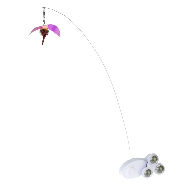 TIAKI Katzenminze-Windrad mit Biene - 1 Stück