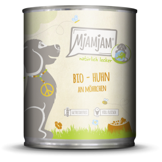 Mjamjam BIO Huhn mit Karotte - 800 g