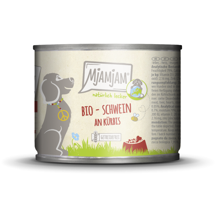 Mjamjam BIO Schwein mit Kürbis - 200 g