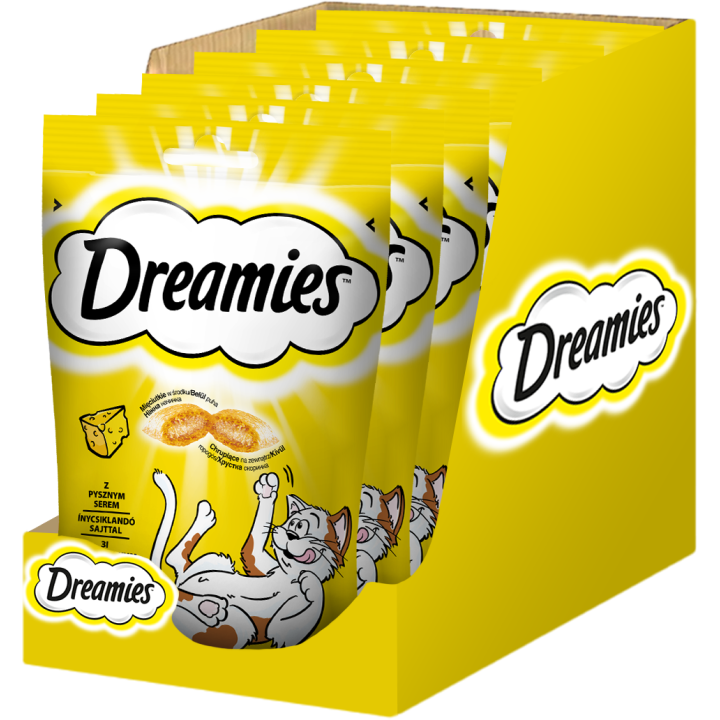 DREAMIES 6x60 g Katzensnacks mit Käse