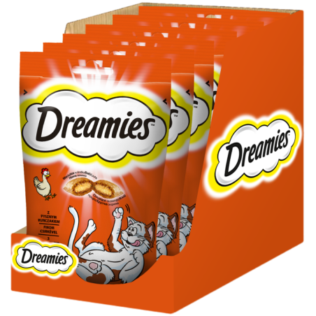DREAMIES 6x60 g Katzensnacks mit Huhn