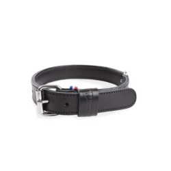 Doppeltes dickes Halsband aus Rindsleder für Hunde Martin Sellier 20/45
