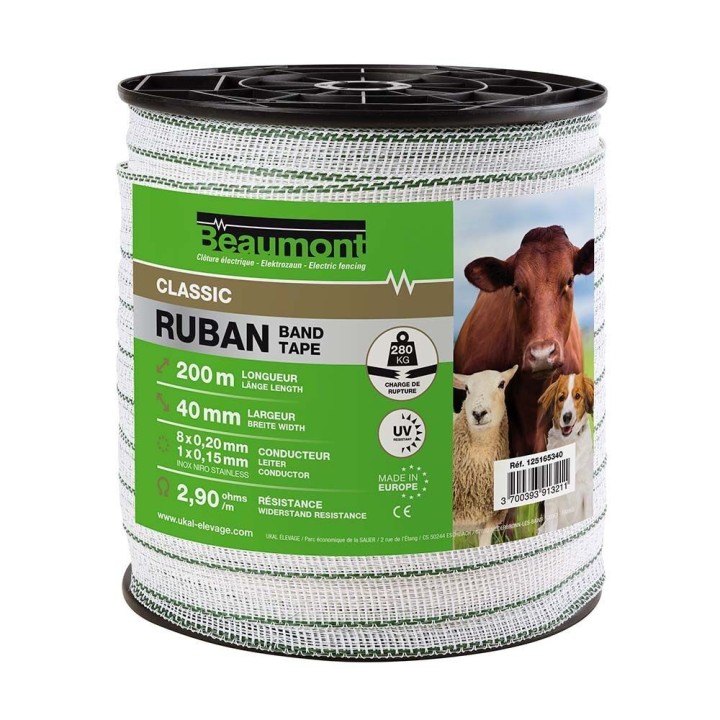 Band für Elektrozaun Beaumont Classic