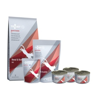 TROVET Renal & Oxalate RID Katze - 2,5 kg + 12 x 200 gram Dosen (Lamb)