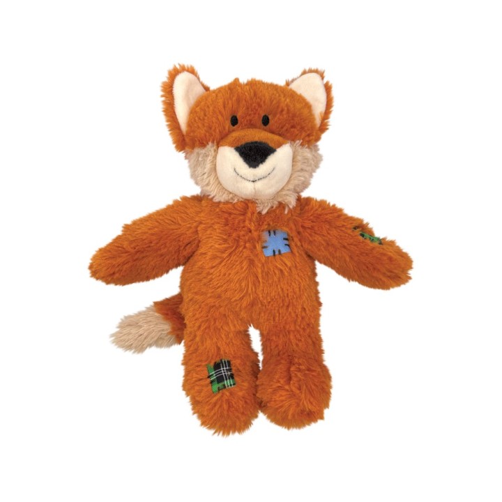 KONG WildKnots Hundespielzeug Fuchs - Gr. S/M: ca. L 24 x B 19 x H 8,9 cm