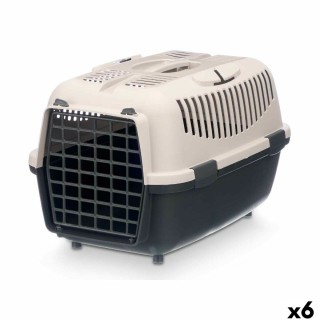 Transportbehälter Mascow ARET080 Anthrazit Hellgrau Kunststoff 36 x 35 x 55 cm (6 Stück)