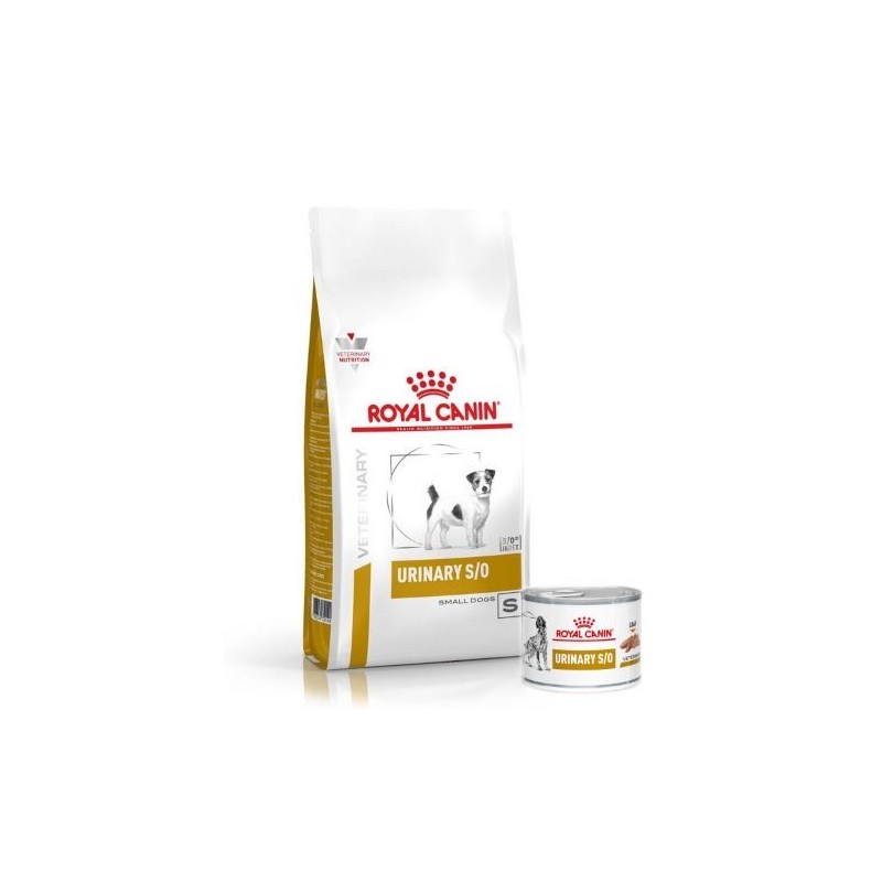 ROYAL CANIN URINARY S/O SMALL DOG 8 kg + 12 x URINARY S/O CANINE 200g