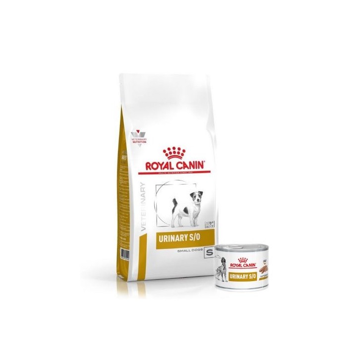 ROYAL CANIN URINARY S/O SMALL DOG 8 kg + 12 x URINARY S/O CANINE 200g