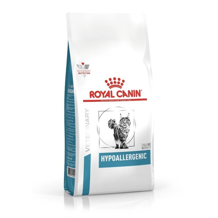 ROYAL CANIN Cat Hypoallergenic 400g Trockenfutter für ausgewachsene Katzen mit Nahrungsmittelunverträglichkeiten